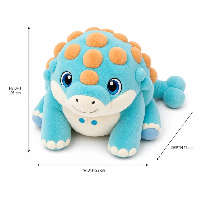 AI Ankylosaurus Plush Toy product reference