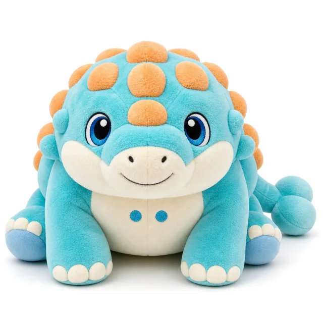 AI Ankylosaurus Plush Toy, view 4