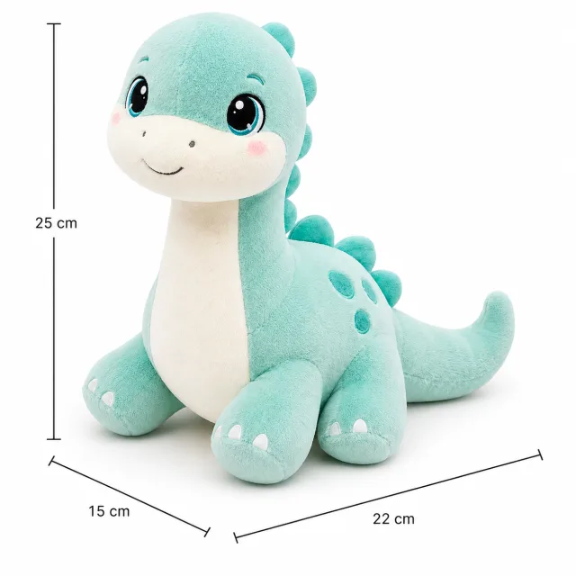 AI Diplodocus Plush Toy, view 6