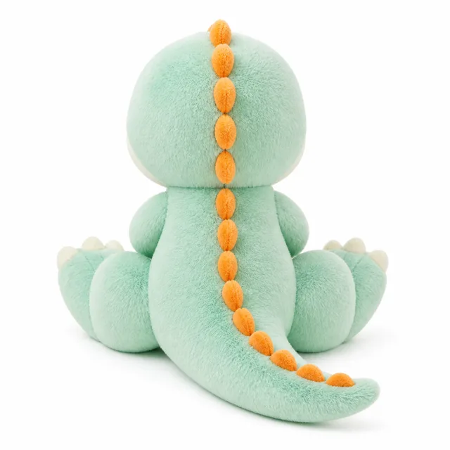 AI Mint Green Velociraptor Plush Toy, view 3
