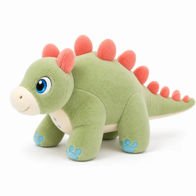 AI Stegosaurus Plush Toy, view 3