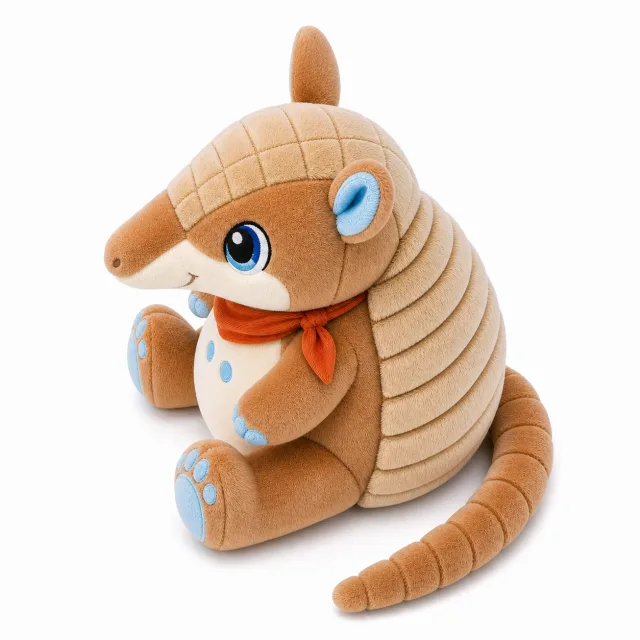 AI Armadillo Plush Toy, view 3
