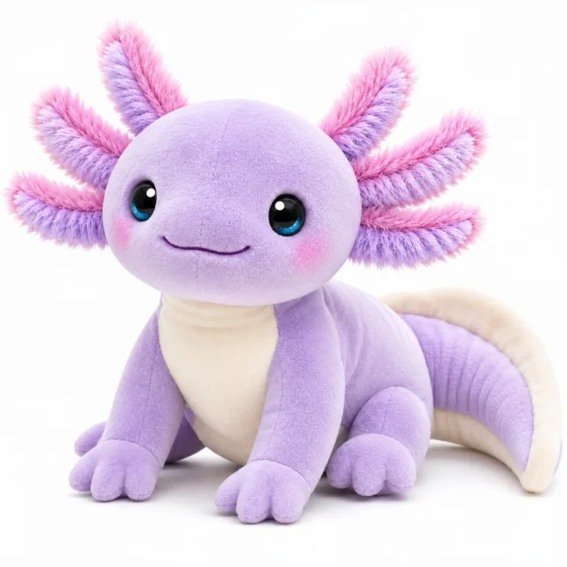 AI Axolotl Plush Toy, view 2