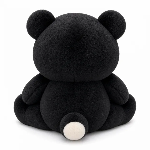AI Black Bear Plush Toy, view 3