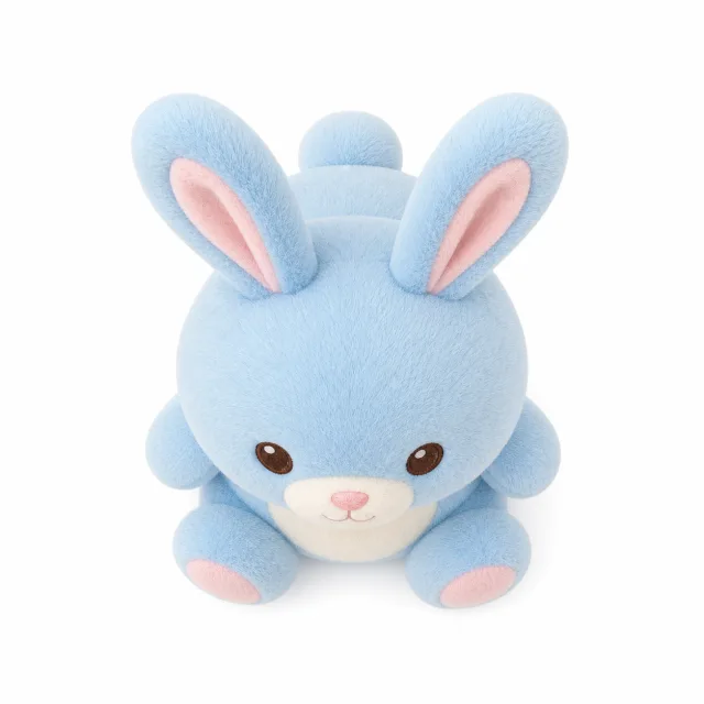 AI Blue Rabbit Plush Toy, view 4