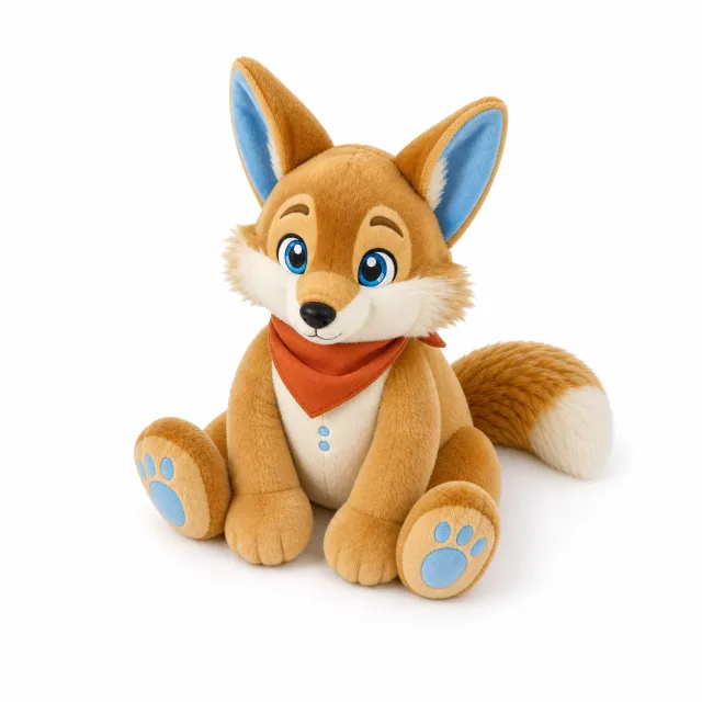 AI Coyote Plush Toy, view 6