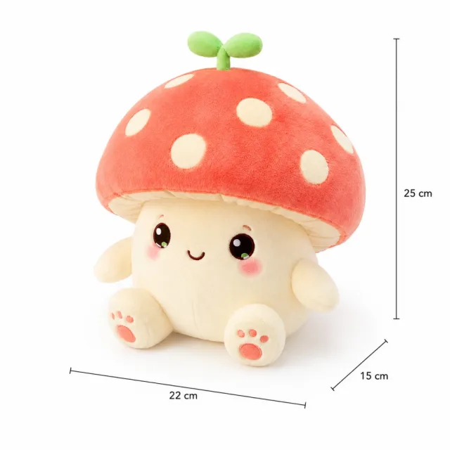 AI Mushroom Plush Toy, view 6