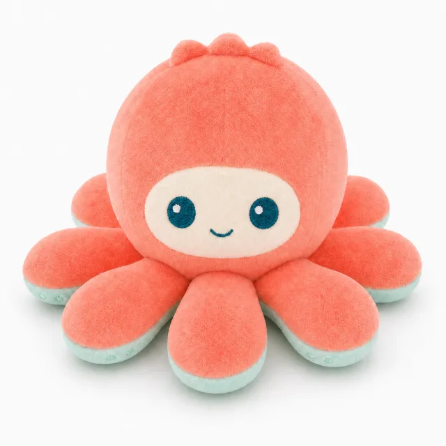AI Octopus Plush Toy, view 3