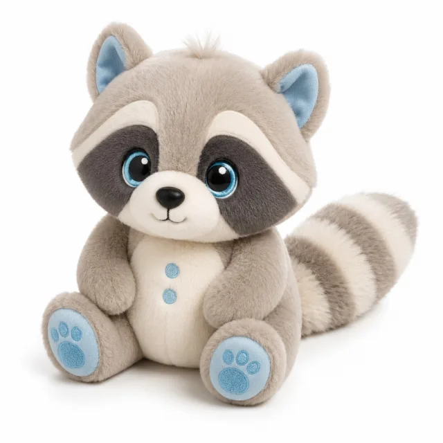 AI Raccoon Plush Toy product reference