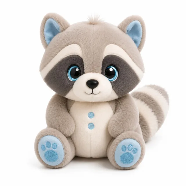 AI Raccoon Plush Toy, view 3