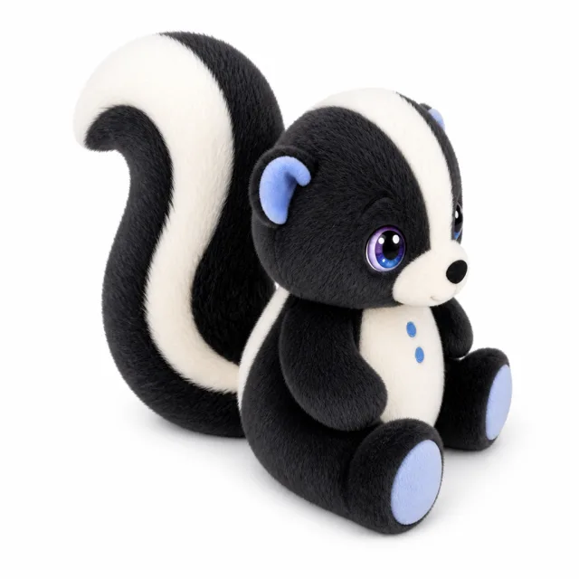 AI Skunk Plush Toy, view 2