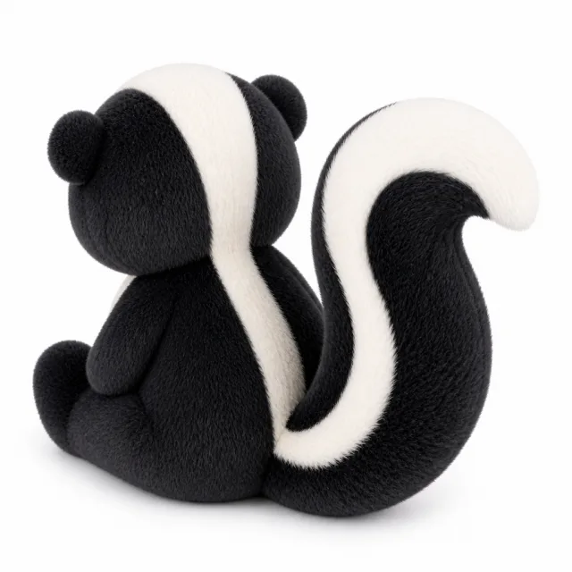 AI Skunk Plush Toy, view 3
