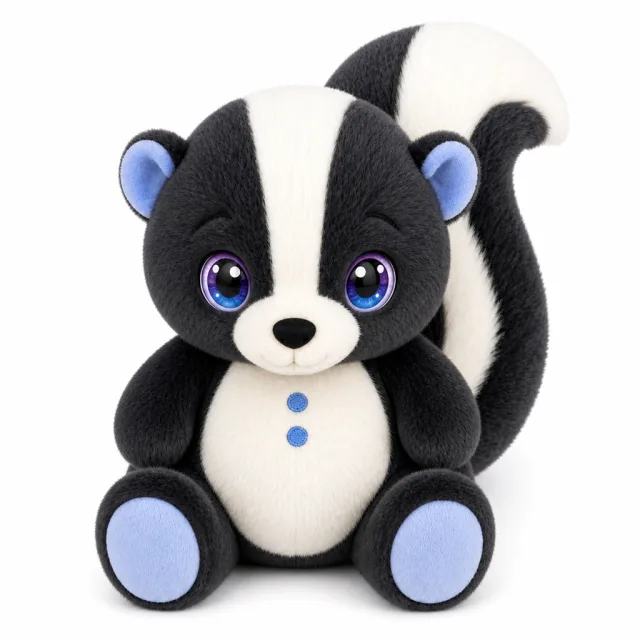 AI Skunk Plush Toy, view 4