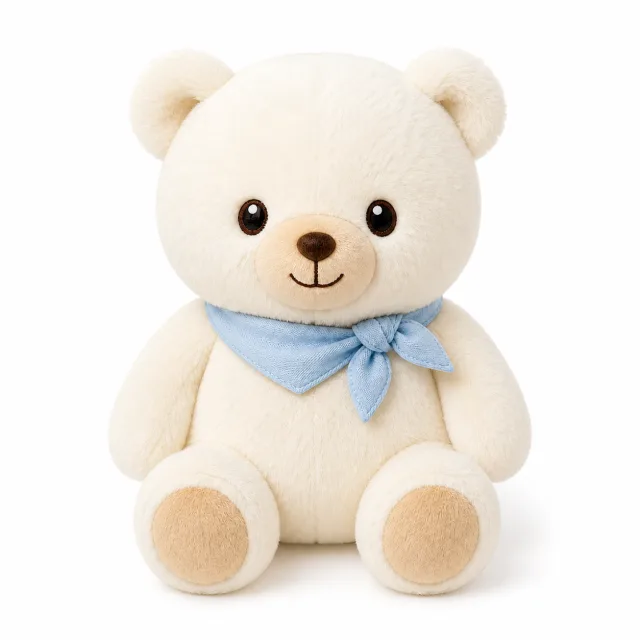 AI White Bear Plush Toy, view 6