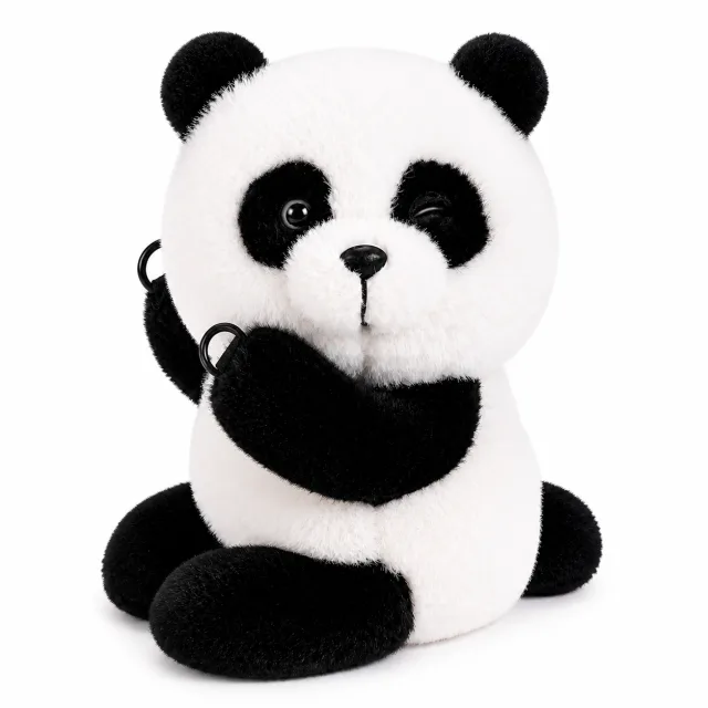 Blinking Panda, view 4