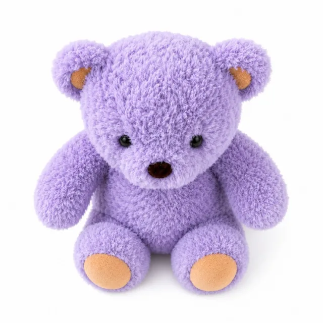 AI Purple Teddy Bear Plush Toy, view 5