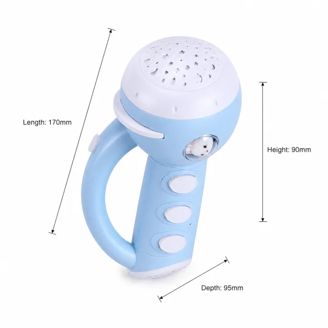 Star and Moon Projection Story Torch, view 6
