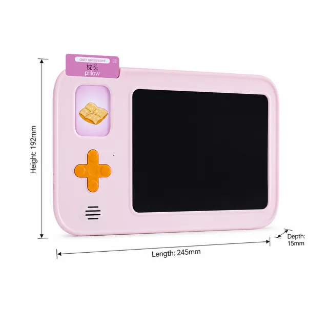 Kids Talking Flash Cards with Drawing Tablet, view 6