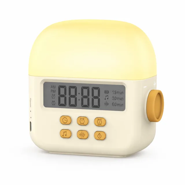 White Noise Clock and Soothing Night Light product reference